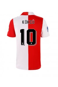 Fotbalové Dres Feyenoord Orkun Kokcu #10 Domácí Oblečení 2022-23 Krátký Rukáv